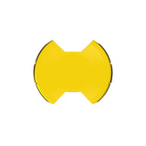 KC HiLiTES SlimLite 8in. LED Light Shield SAE Driving (Shield Only) - Selective Yellow - 5210
