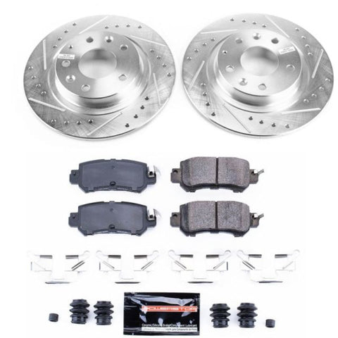 Power Stop 16-18 Mazda CX-3 Rear Z23 Evolution Sport Brake Kit - K7741