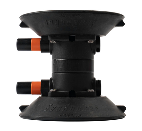 SeaSucker 4.5in. Double Tap - Black (SeaSuckers are Back to Back) - VM1201B
