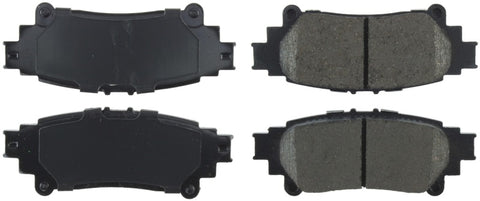 StopTech 14-17 Lexus IS350 Street Performance Rear Brake Pads - 308.13911