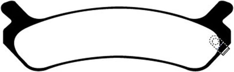 EBC 92-94 Hyundai Sonata 2.0 Greenstuff Rear Brake Pads - DP21017