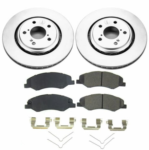 Power Stop 18-19 Honda Odyssey Front Z17 Evolution Geomet Coated Brake Kit - CRK7670