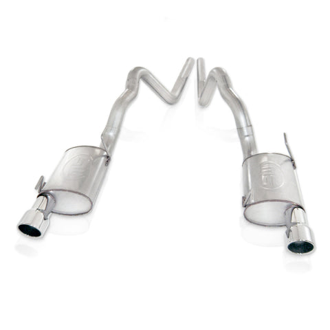 Stainless Works 2007-10 Shelby GT500 3in Catback S-Tube Mufflers - M09GTL
