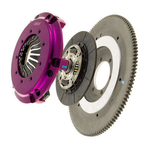 Exedy 1986-1989 Mazda RX-7 R2 Hyper Single Carbon-D Clutch Sprung Center Disc Push Type Cover - ZH02SDMC