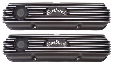 Edelbrock Valve Cover Classic Series Ford 1958-1976 FE V8 Black - 41623