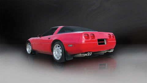 Corsa 92-95 Chevrolet Corvette C4 5.7L V8 LT1 Sport Cat-Back Exhaust w/ Twin 3.5in Polished Tips - 14116