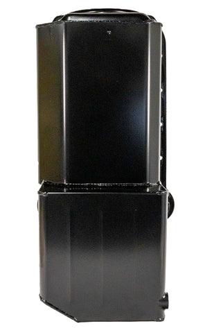 Moroso Pre-80 Chevrolet SBC/Dart Little M Power Pouch Wet Sump 7qt 8.25in Steel Oil Pan - Black - 21015