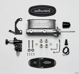 Wilwood HV Tandem M/C Kit w L/H Bracket & Prop Valve - 15/16in Bore-W/Pushrod - 261-13626