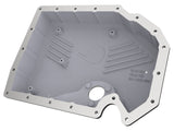 aFe 05-19 VW 1.8L/2.0L w/ Oil Sensor Engine Oil Pan Black POWER Street Series w/ Machined Fins - 46-71210B