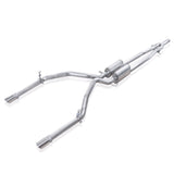 Stainless Works Chevy Silverado/GMC Sierra 2007-16 5.3L/6.2L Exhaust Y-Pipe Under Bumper Exit - CT14CBUBY