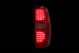 ANZO 2007-2013 Chevrolet Avalanche LED Taillights Red/Clear - 311143