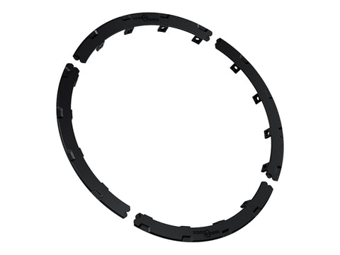 ICON Recon Pro 17in. Halo Rock Ring Kit - Black - 192051B