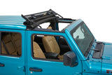 Bestop 20-26 Jeep Gladiator / 18-26 Wrangler JL Sunrider For Hardtop (Premium Black Twill) - 52454-17