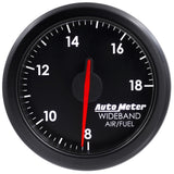 Autometer Airdrive 2-1/6in Wideband Air / Fuel Gauge 10:1-17:1 ARF Range - Black - 9178-T