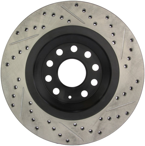 StopTech 09 VW Passat CC / 06-09 Passat Slotted & Drilled Right Rear Rotor - 127.33113R