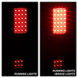 xTune Ford F150 Styleside 04-08 LED Tail Lights Red Clear ALT-ON-FF15004-LED-RC - 5034069