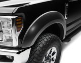 Bushwacker 17-18 Ford F-250 Super Duty Extend-A-Fender Style Flares 2pc - Black - 20087-02