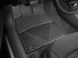 WeatherTech 12+ Audi A6/S6 Front Rubber Mats - Black - W300