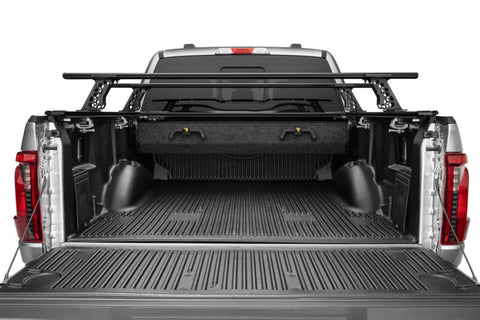Go Rhino 15-22 Ford F-150 / 19-22 RAM 1500 / 07-21 Toyota Tundra XRS Cross Bars Kit - Tex. Blk - 5935001T