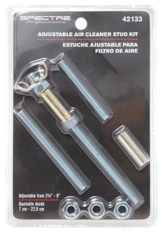 Spectre Air Cleaner Stud Kit (Modular) - Silver - 42133