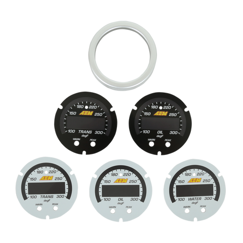 AEM X-Series Temperature Gauge Accessory Kit - 30-0302-ACC