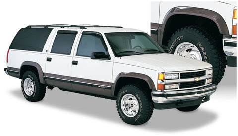 Bushwacker 88-99 Chevy C1500 Extend-A-Fender Style Flares 4pc - Black - 40901-01