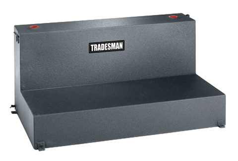 Tradesman Aluminum L-Shape Liquid Storage Tank (92 Gallon Capacity) - Brite - 3292
