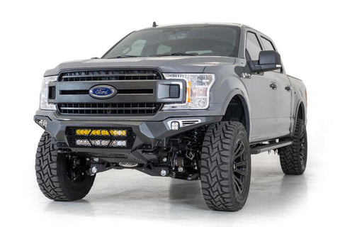 Addictive Desert Designs 18-20 Ford F-150 Bomber Front Bumper w/ Dual 20IN LED Mounts - F180012140103