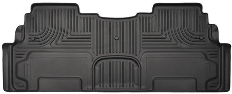 Husky Liners 09-14 Chevy Traverse/07-14 GMC Acadia Weatherbeater Black 2nd Seat Floor Liners - 19211