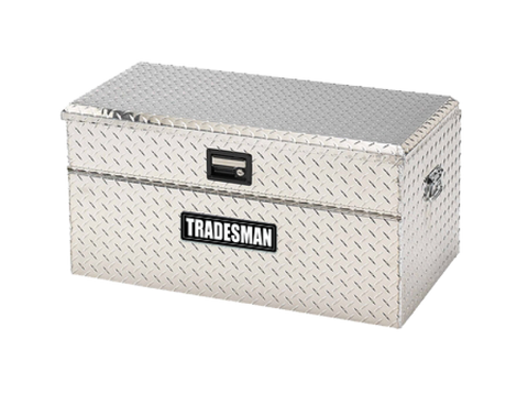 Tradesman Aluminum Flush Mount Truck Tool Box Full/Wide (60in.) - Brite - 9460WB
