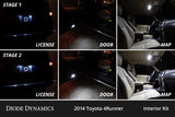 Diode Dynamics 10-24 Toyota 4Runner Interior LED Kit Cool White Stage 2 - DD0500