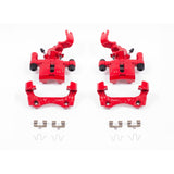Power Stop 94-97 Mazda Miata Rear Red Calipers w/Brackets - Pair - S1377A