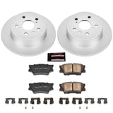 Power Stop 07-12 Lexus ES350 Rear Z17 Evolution Geomet Coated Brake Kit - CRK3068