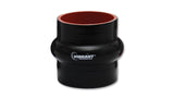 Vibrant Silicone  Hump Hose Coupler 1.25in ID x 3.00in Long - Black - 19675