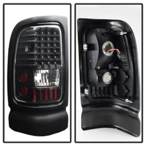 xTune Dodge Ram 1500 94-01 / Ram 2500/3500 94-02 LED Tail Lights Black ALT-ON-DRAM94-LED-BK - 5012777