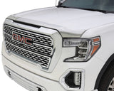 AVS 19-22 GMC Sierra 1500 Aeroskin Low Profile Hood Shield - Chrome - 622167