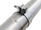 aFe MACHForce XP Exhausts Cat-Back SS 409 EXH Wrinkle Black CB Ford F-150 11-12 V6-3.5L (tt) - 49-43038-B
