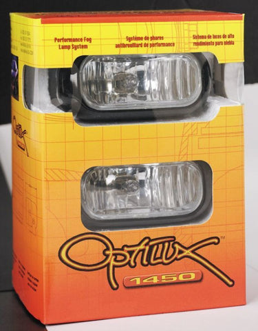 Hella Optilux 1450 12V Rectangular Fog Lamp Kit - H71010331