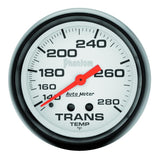 AutoMeter Gauge Transmission Temp 2-5/8in. 140-280 Deg. F Mechanical Phantom - 5851