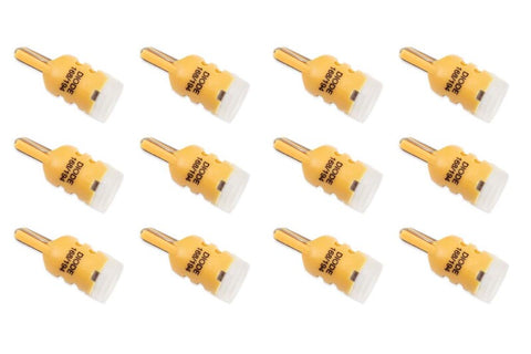 Diode Dynamics 194 LED Bulb HP3 LED - Amber Set of 12 - DD0018TW