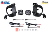 Diode Dynamics SS3 Ram Vertical LED Fog Light Kit Max - White SAE Fog - DD6712