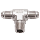 Russell Performance -6 AN to 3/8in NPT Flare to Pipe Tee Fitting - 660121