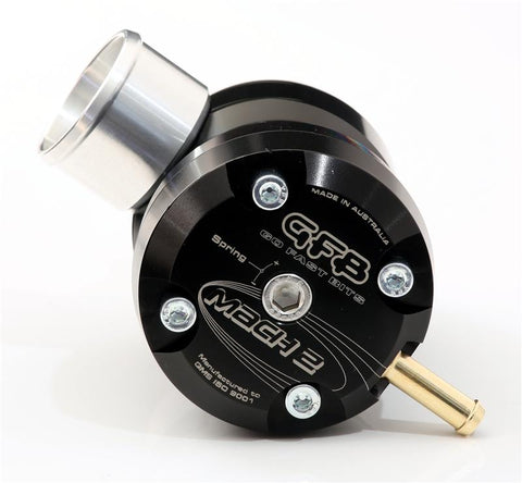 GFB Mach 2 TMS Recirculating Diverter Valve - 35mm Inlet/30mm Outlet (suits 97-98 Subaru WRX/STi) - T9135