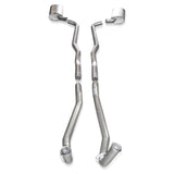 Stainless Works 1963 Corvette Exhaust 2-1/2in Factory Connect - V6303000S