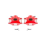 Power Stop 94-96 Chevrolet Impala Front Red Calipers w/o Brackets - Pair - S4020