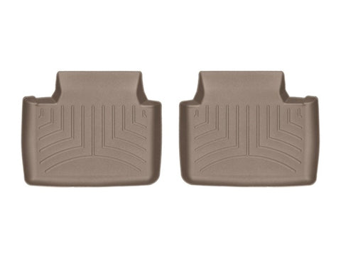 WeatherTech 2017+ Porsche Panamera Rear FloorLiner - Tan - 4511802