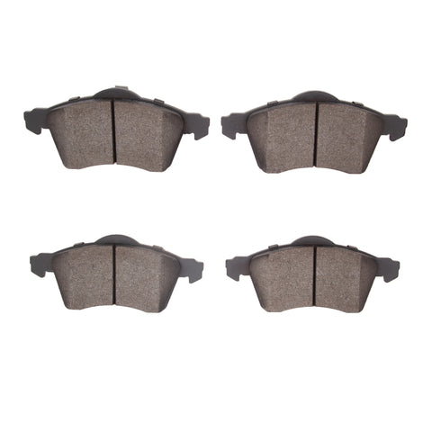 R1 96-99 Volkswagen Eurovan Front Semi Met Brake Pads - 2311-0705-00