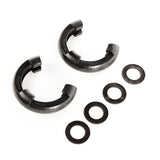 Rugged Ridge Black 3/4in D-Ring Isolator Kit - 11235.30