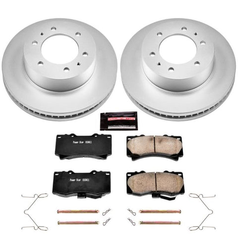 Power Stop 06-10 Hummer H3 Front Z17 Evolution Geomet Coated Brake Kit - CRK3035