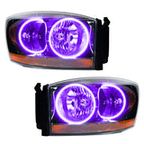 Oracle 06 Dodge Ram SMD HL - Black - ColorSHIFT w/ BC1 Controller - 7033-335